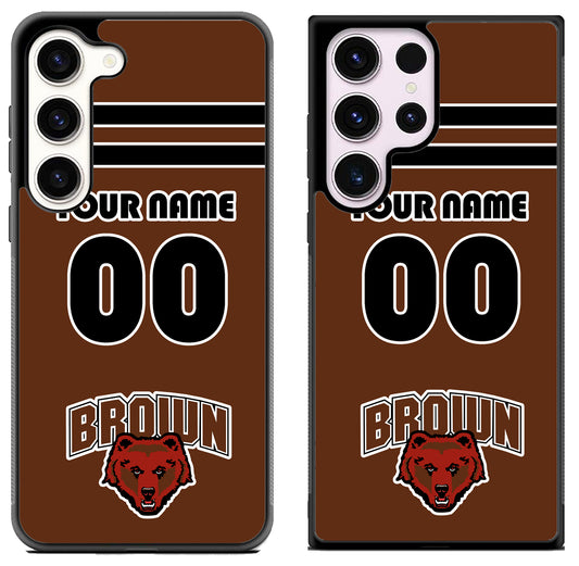 Custom Personalized Brown Bears Samsung Galaxy S23 | S23+ | S23 Ultra Case