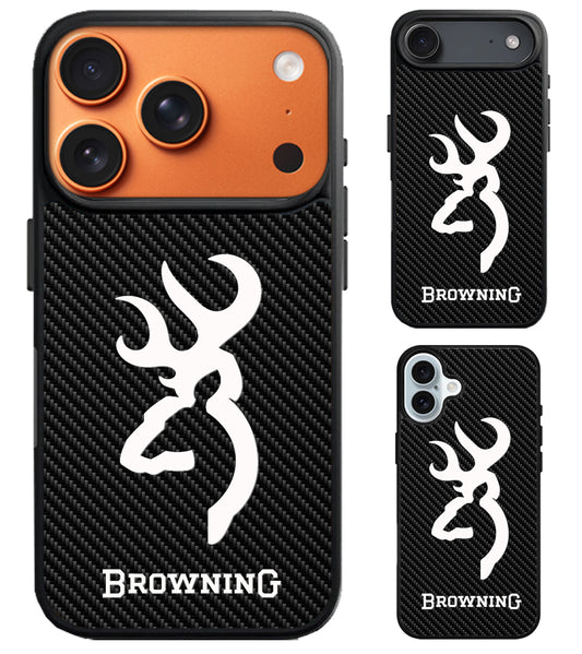 Browning Deer Carbon iPhone Air | iPhone 17 | 17 Pro | 17 Pro Max Case