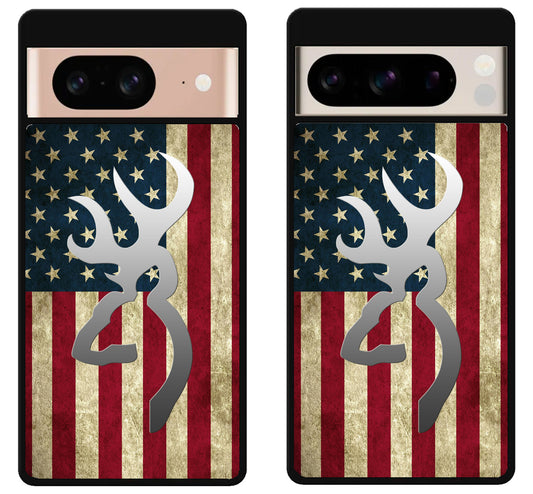 Browning Logo Flag Google Pixel 8 | 8 Pro Case