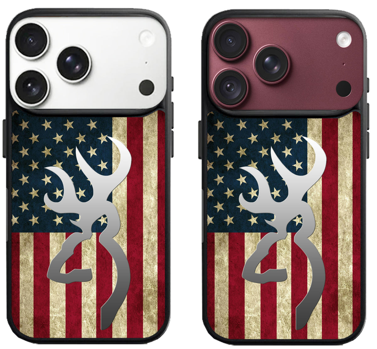 Browning Logo Flag iPhone 18 Pro | 18 Pro Max Case
