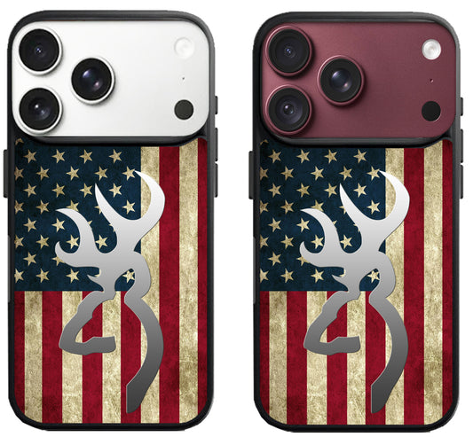 Browning Logo Flag iPhone 18 Pro | 18 Pro Max Case