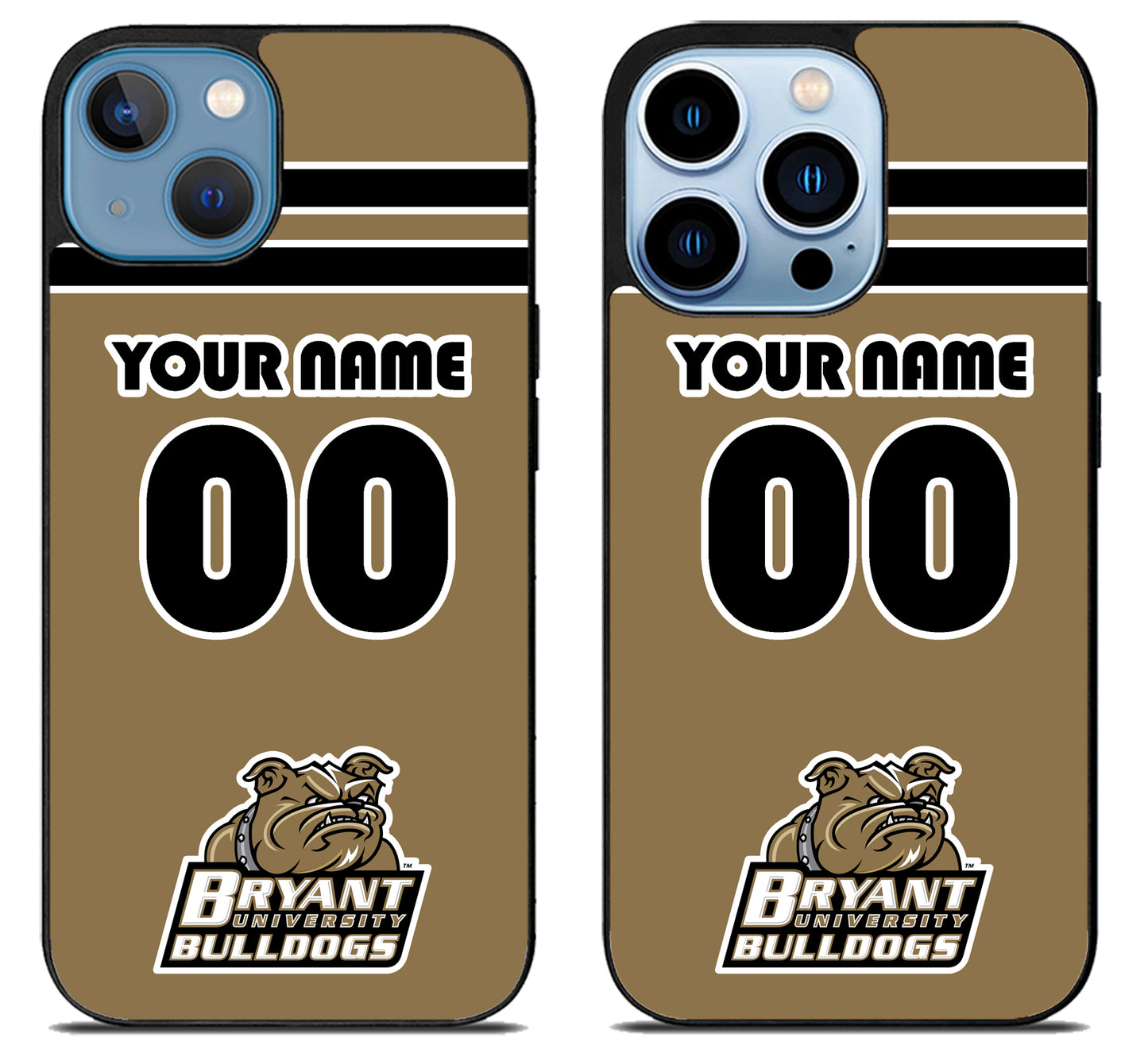 Custom Personalized Bryant Bulldogs iPhone 13 | 13 Mini | 13 Pro | 13 Pro Max Case