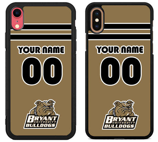 Custom Personalized Bryant Bulldogs iPhone X | Xs | Xr | Xs Max Case