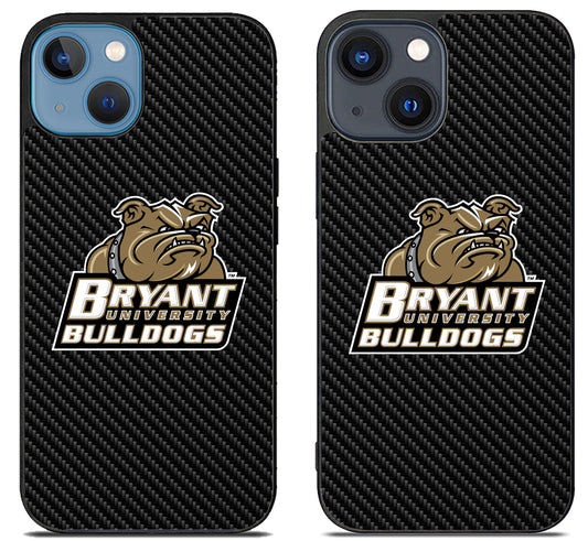 Bryant University Bulldogs Carbon iPhone 15 | iPhone 15 Plus Case