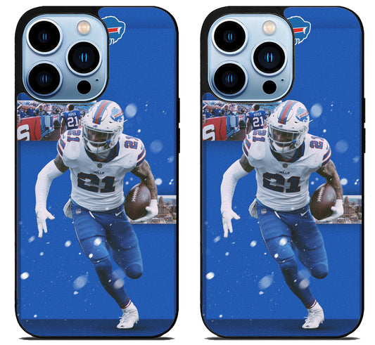 Buffalo Bills Jordan Poyer iPhone 15 Pro | iPhone 15 Pro Max Case