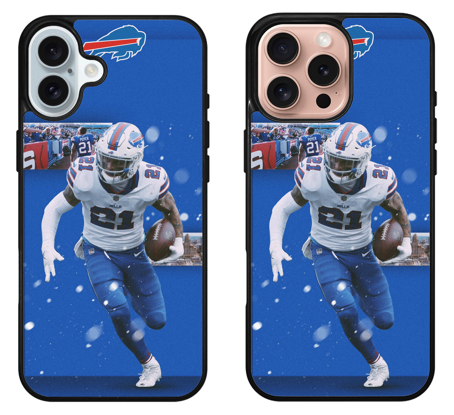 Buffalo Bills Jordan Poyer iPhone 16 | 16 Plus | 16 Pro | 16 Pro Max Case