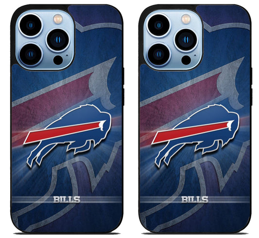Buffalo Bills Logo Background iPhone 15 Pro | iPhone 15 Pro Max Case