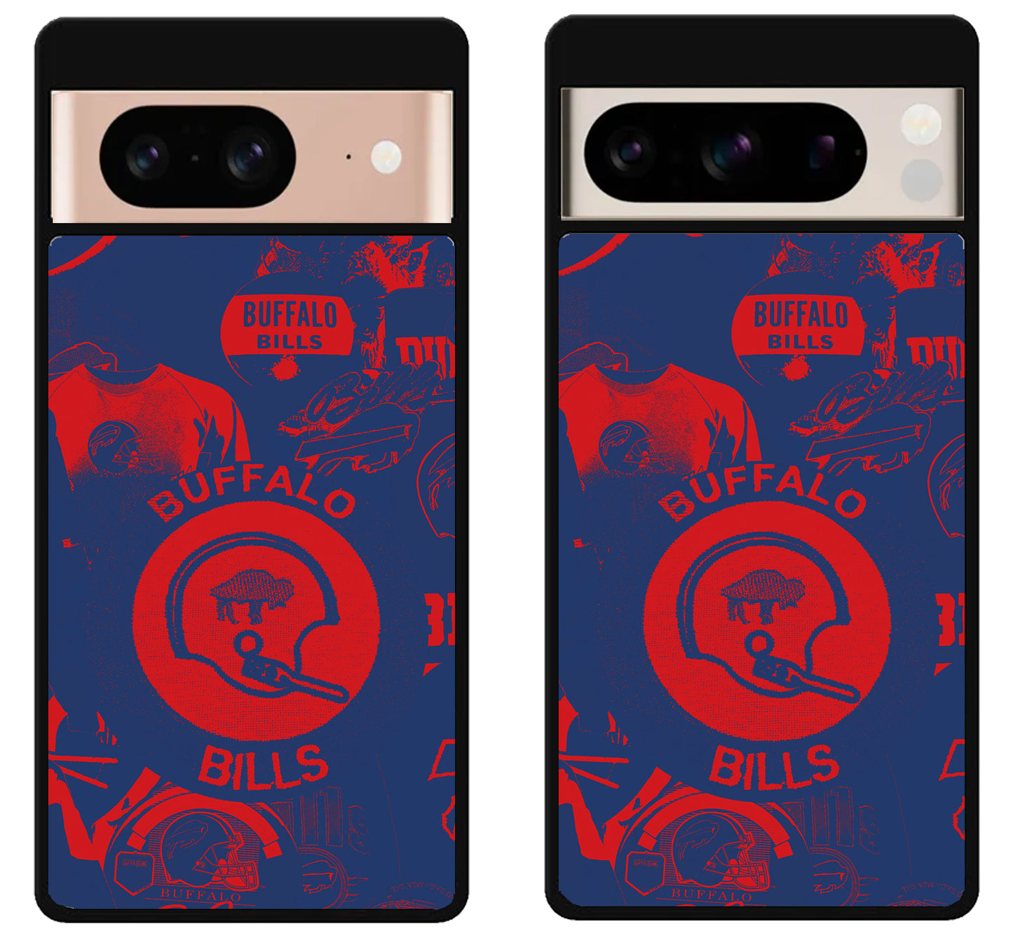 Buffalo Bills Painted Google Pixel 8 | 8 Pro Case