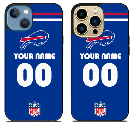 Custom Personalized Buffalo Bills NFL iPhone 14 |  14 Plus | 14 Pro | 14 Pro Max Case