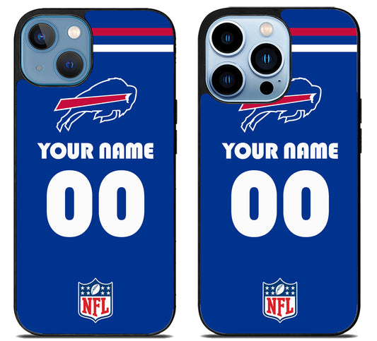 Custom Personalized Buffalo Bills NFL iPhone 13 | 13 Mini | 13 Pro | 13 Pro Max Case