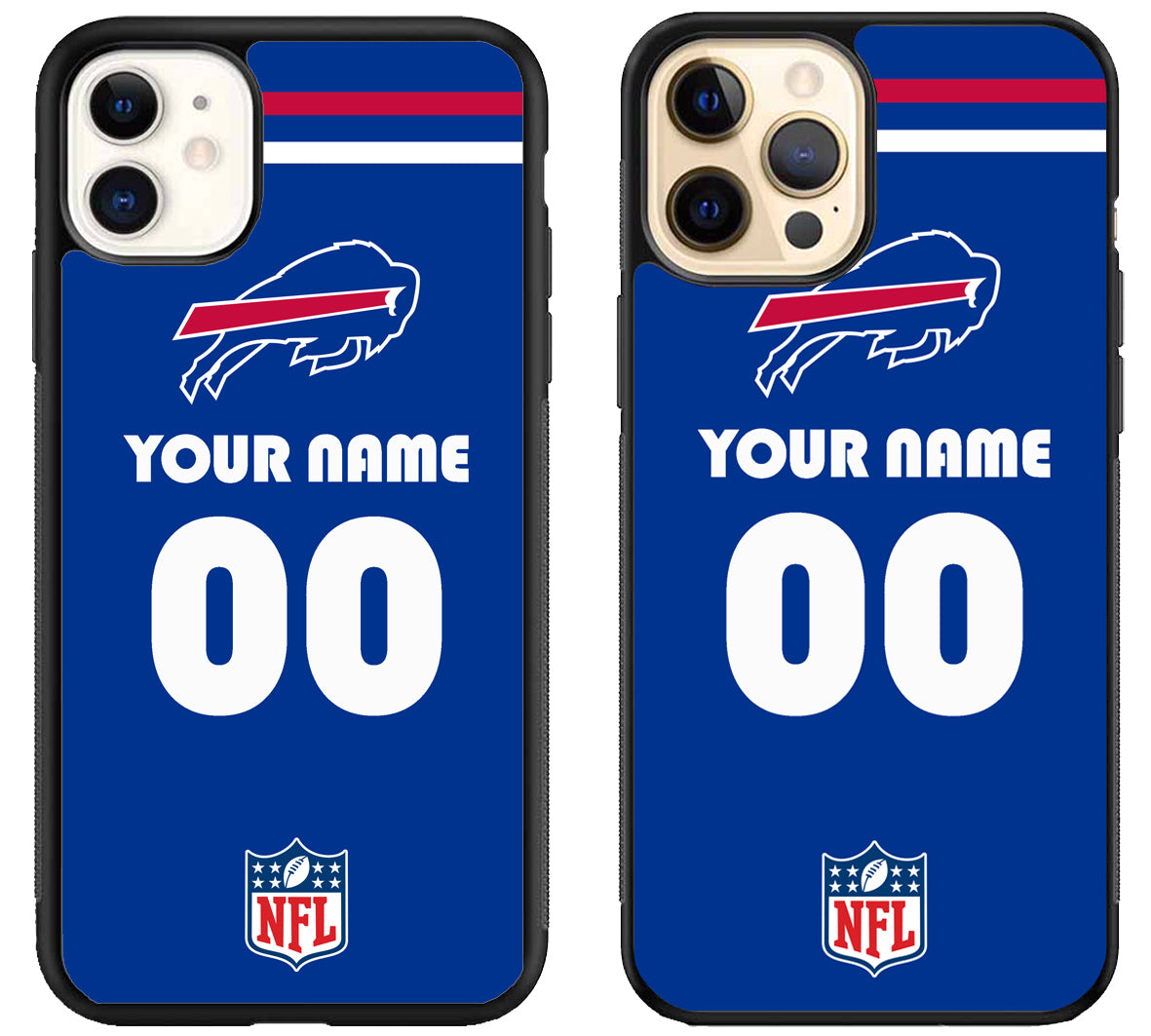 Custom Personalized Buffalo Bills NFL iPhone 12 | 12 Mini | 12 Pro | 12 Pro Max Case