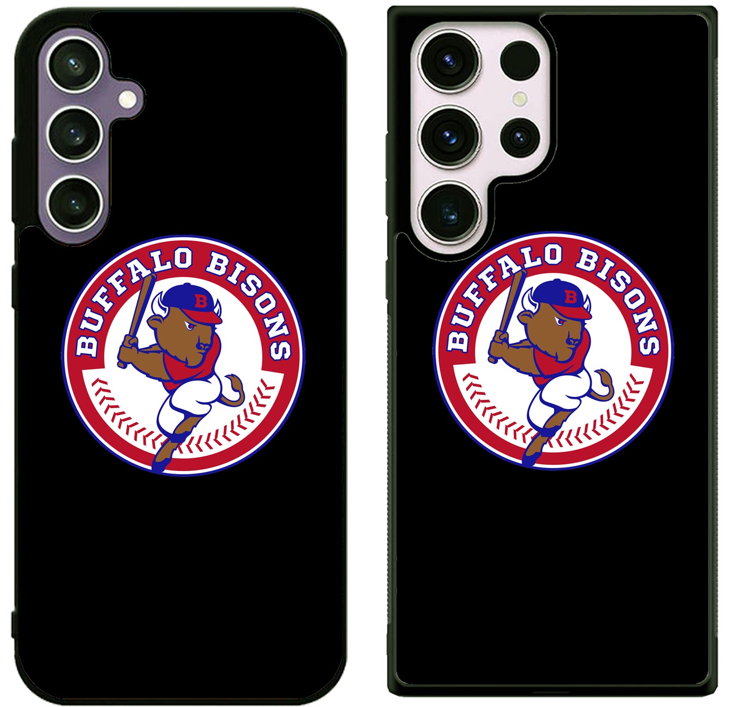 Buffalo Bisons Black Samsung Galaxy S25 | S25+ | S25 Ultra Case