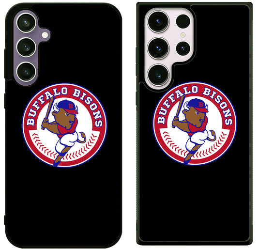 Buffalo Bisons Black Samsung Galaxy S25 | S25+ | S25 Ultra Case