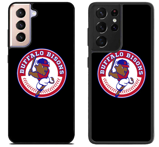 Buffalo Bisons Black Samsung Galaxy S21 | S21 FE | S21+ | S21 Ultra Case
