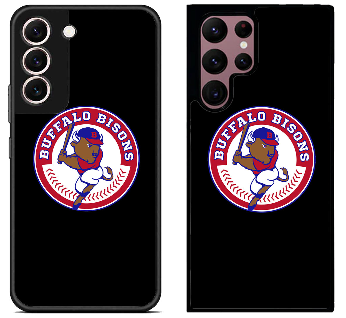 Buffalo Bisons Black Samsung Galaxy S22 | S22+ | S22 Ultra Case