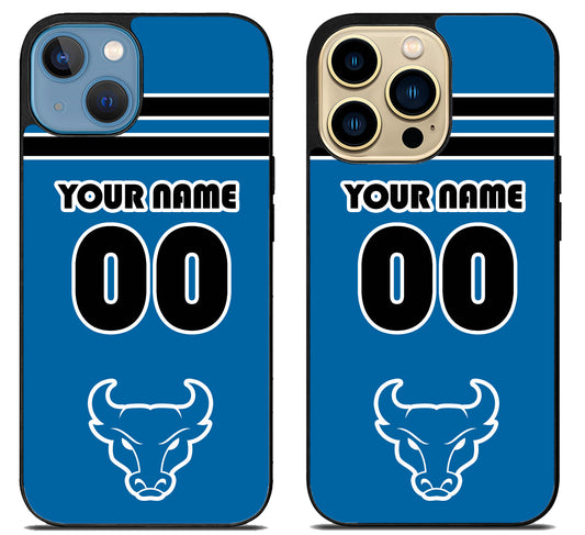 Custom Personalized Buffalo Bulls iPhone 14 | 14 Plus | 14 Pro | 14 Pro Max Case