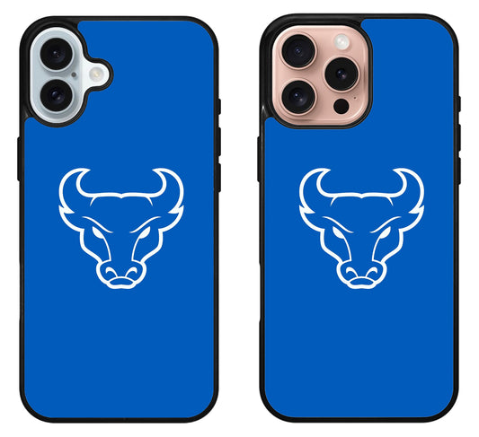 Buffalo Bulls Cover Blue iPhone 16 | 16 Plus | 16 Pro | 16 Pro Max Case