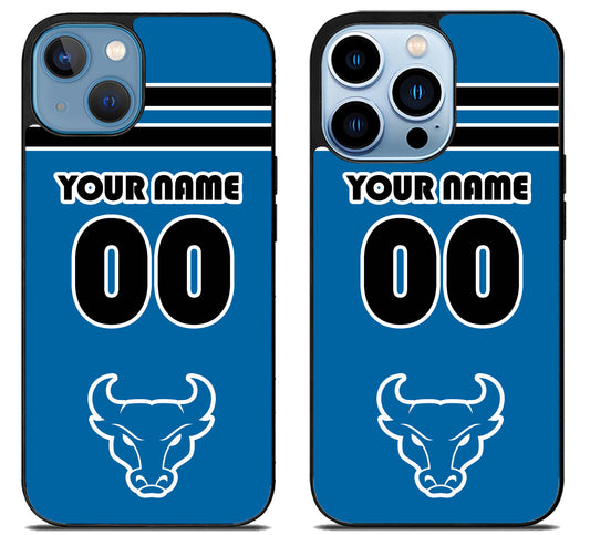 Custom Personalized Buffalo Bulls iPhone 13 | 13 Mini | 13 Pro | 13 Pro Max Case