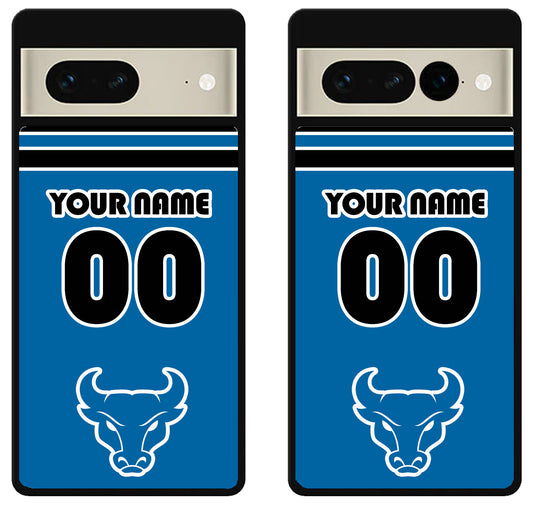 Custom Personalized Buffalo Bulls Google Pixel 7 | 7 Pro Case