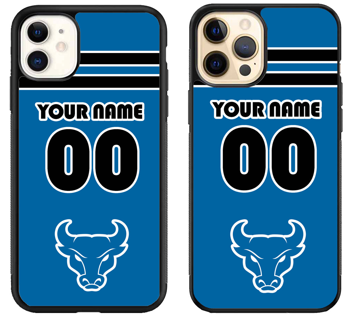 Custom Personalized Buffalo Bulls iPhone 12 | 12 Mini | 12 Pro | 12 Pro Max Case