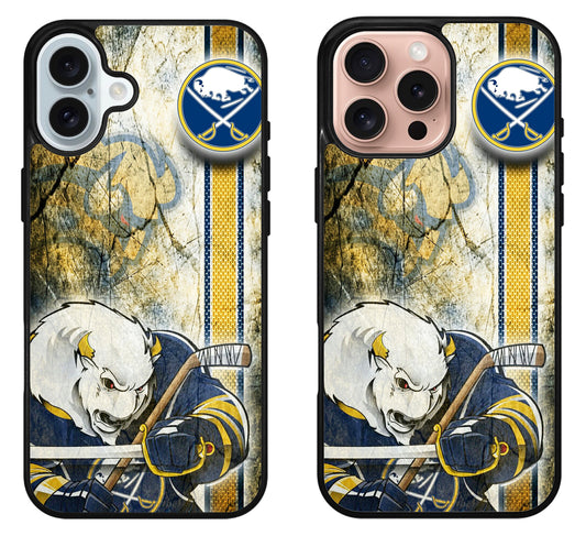 Buffalo Sabres Background iPhone 16 | 16 Plus | 16 Pro | 16 Pro Max Case