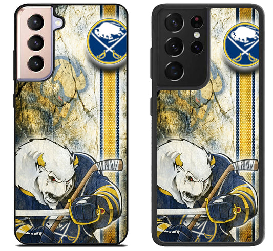 Buffalo Sabres Background Samsung Galaxy S21 | S21 FE | S21+ | S21 Ultra Case