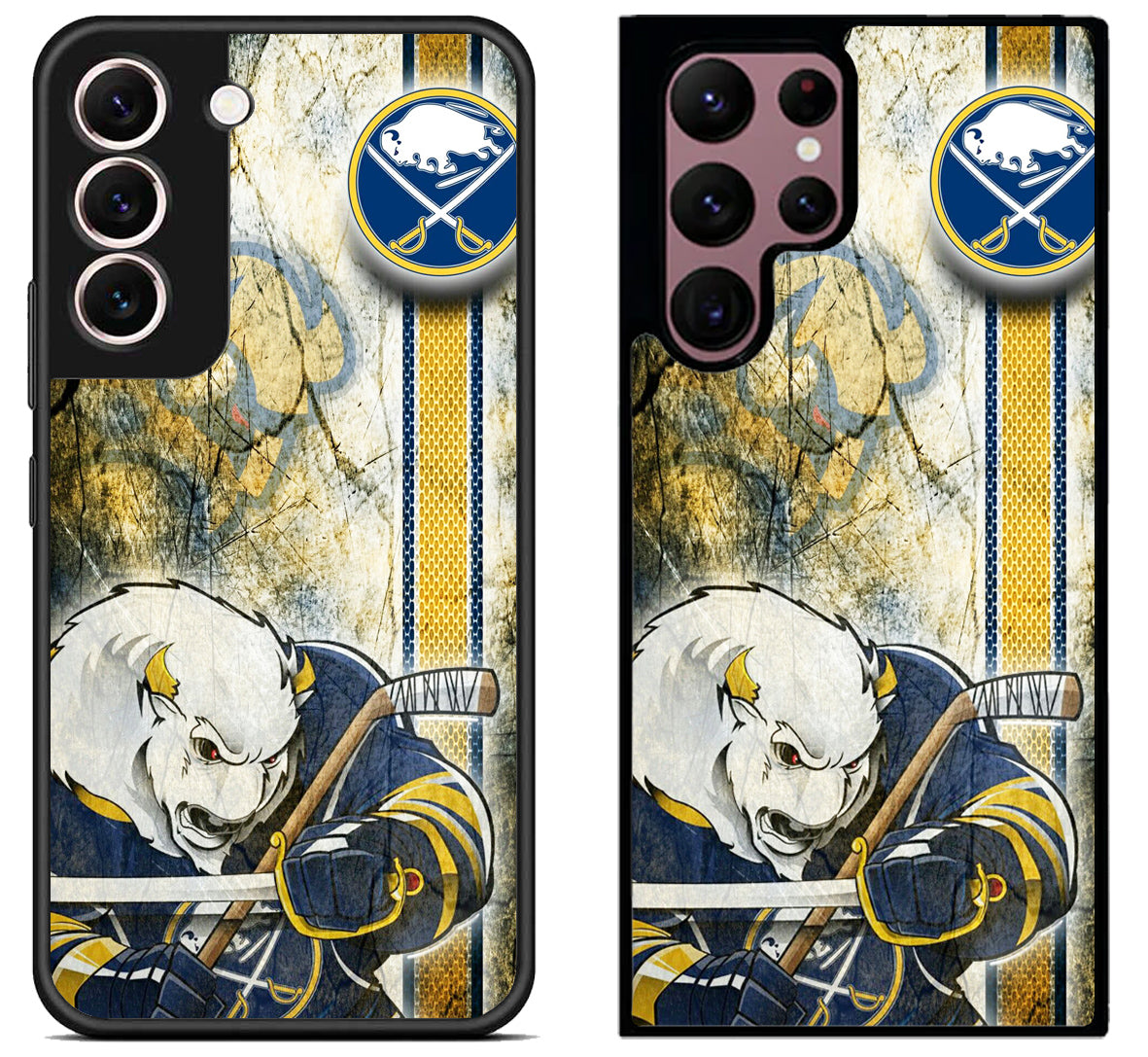 Buffalo Sabres Background Samsung Galaxy S22 | S22+ | S22 Ultra Case