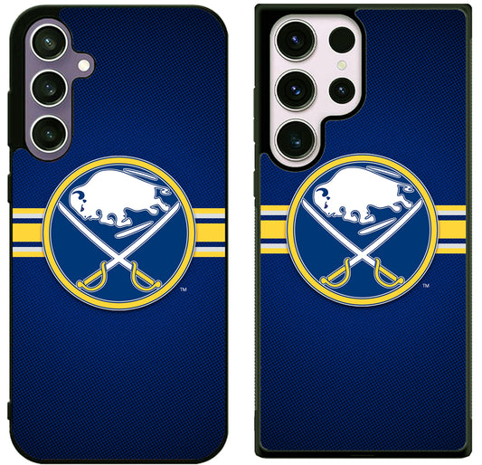 Buffalo Sabres Stripe Samsung Galaxy S25 | S25+ | S25 Ultra Case