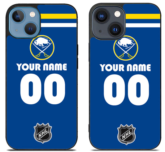 Custom Personalized Buffalo Sabres NHL iPhone 15 | iPhone 15 Plus Case