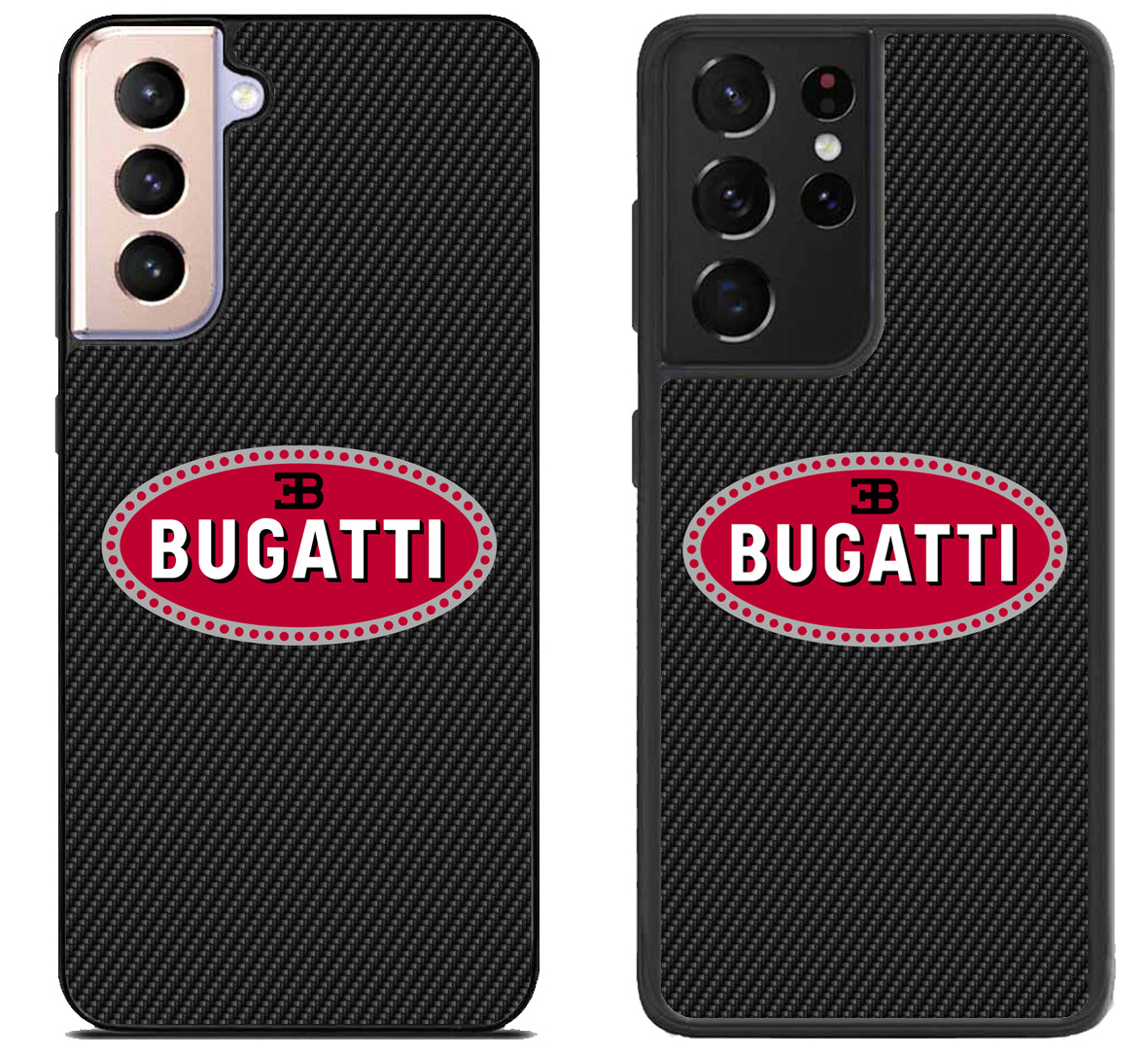 Bugatti Logo Carbon Samsung Galaxy S21 | S21 FE | S21+ | S21 Ultra Case