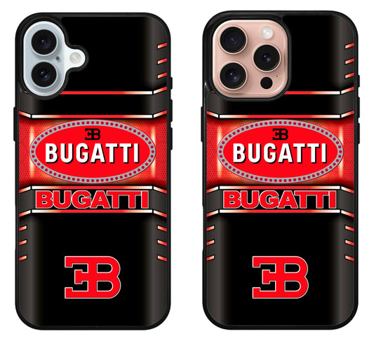 Bugatti Red Metallic iPhone 16 | 16 Plus | 16 Pro | 16 Pro Max Case