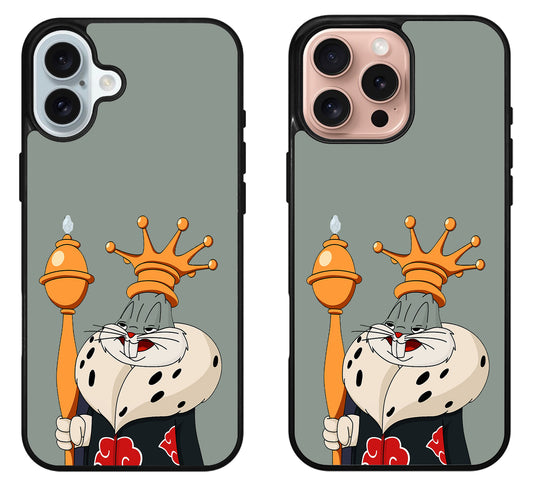 Bugs Bunny King Akatsuki iPhone 16 | 16 Plus | 16 Pro | 16 Pro Max Case