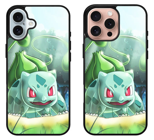 Bulbasaur Pokemon Cover iPhone 16 | 16 Plus | 16 Pro | 16 Pro Max Case