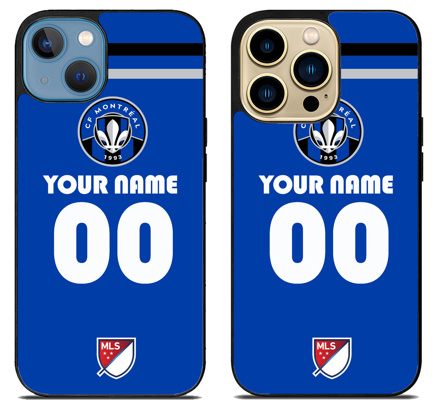 Custom Personalized CF Montréal MLS iPhone 14 | 14 Plus | 14 Pro | 14 Pro Max Case