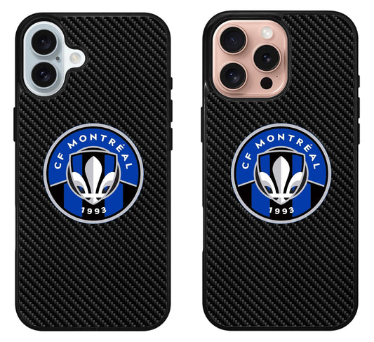 CF Montreal Carbon iPhone 16 | 16 Plus | 16 Pro | 16 Pro Max Case