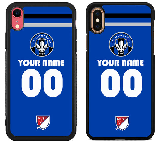 Custom Personalized CF Montréal MLS iPhone X | Xs | Xr | Xs Max Case