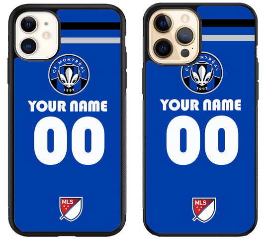 Custom Personalized CF Montréal MLS iPhone 12 | 12 Mini | 12 Pro | 12 Pro Max Case