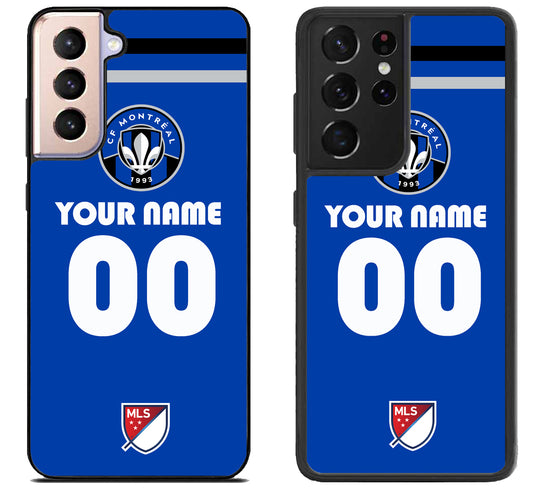 Custom Personalized CF Montréal MLS Samsung Galaxy S21 | S21 FE | S21+ | S21 Ultra Case