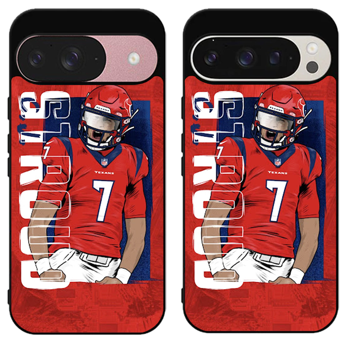CJ Stroud Artwork Google Pixel 9 | 9 Pro | 9 Pro XL Case