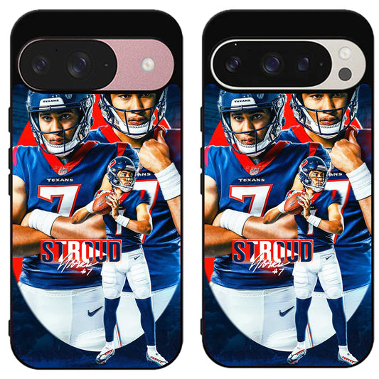CJ Stroud Signature Texans Google Pixel 9 | 9 Pro | 9 Pro XL Case