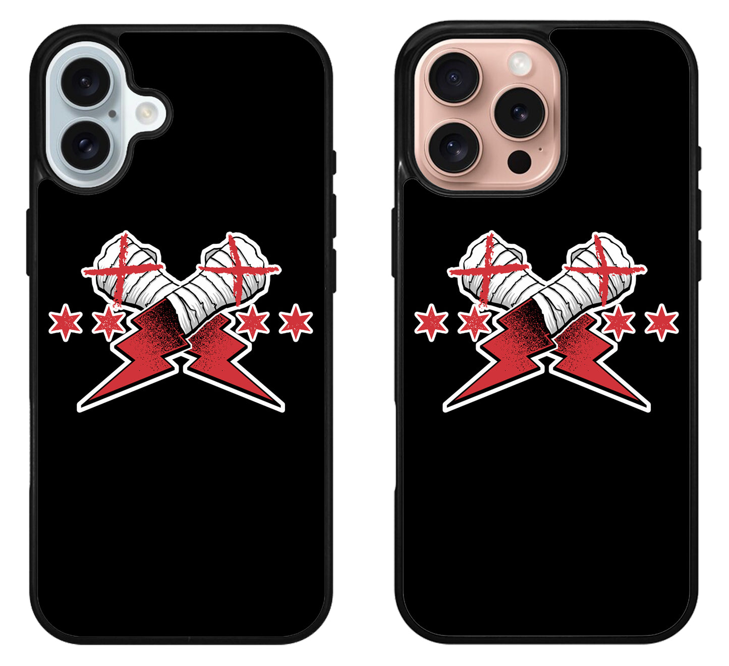 CM Punk Black iPhone 16 | 16 Plus | 16 Pro | 16 Pro Max Case