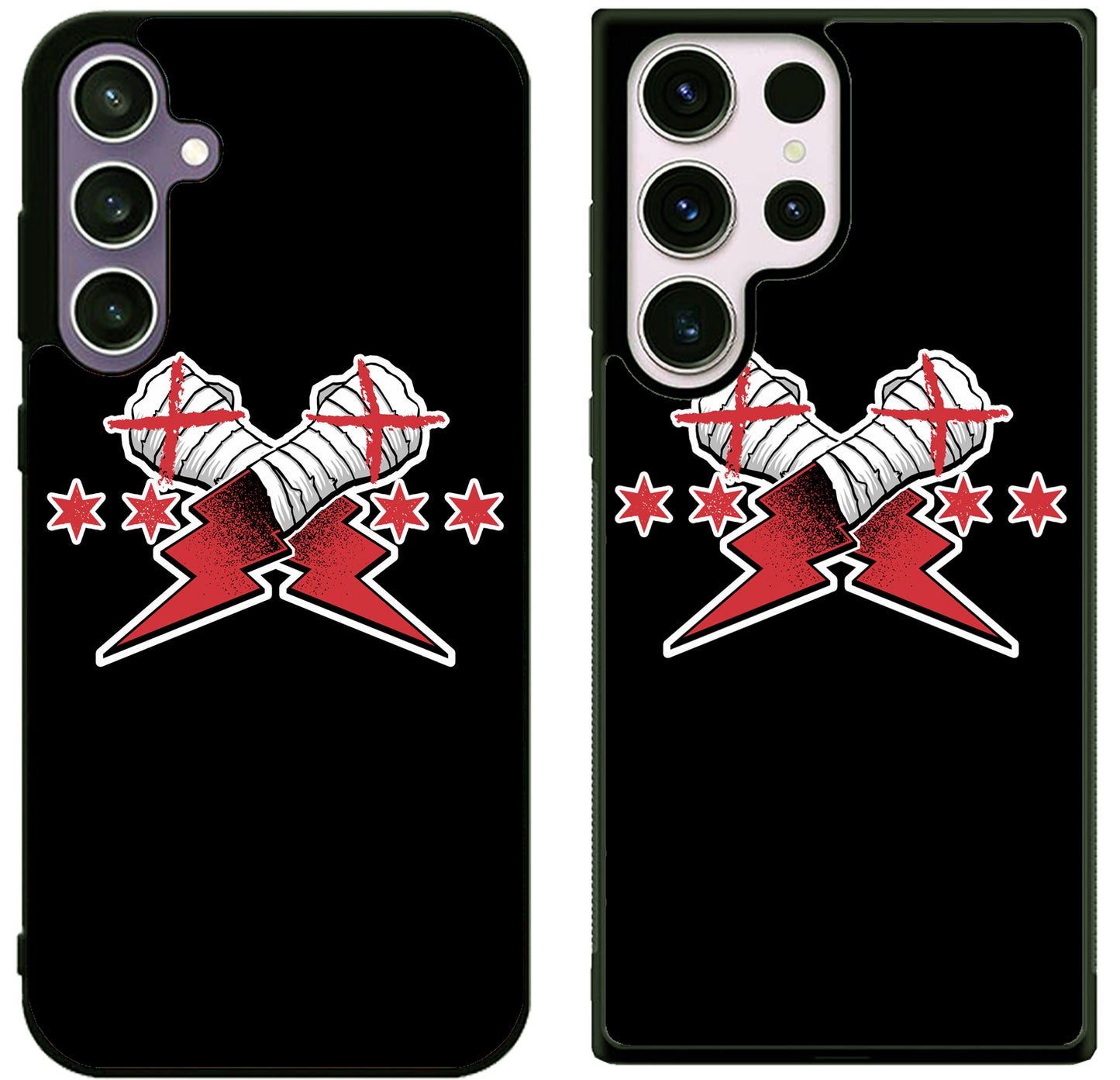 CM Punk Black Samsung Galaxy S25 | S25 Plus | S25 FE | S25 Ultra Case