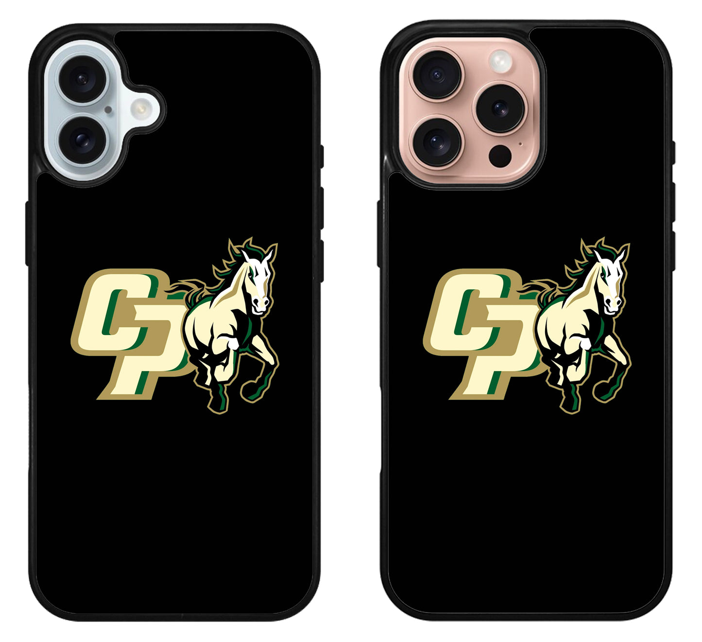 Cal Poly Mustang Black iPhone 16 | 16 Plus | 16 Pro | 16 Pro Max Case