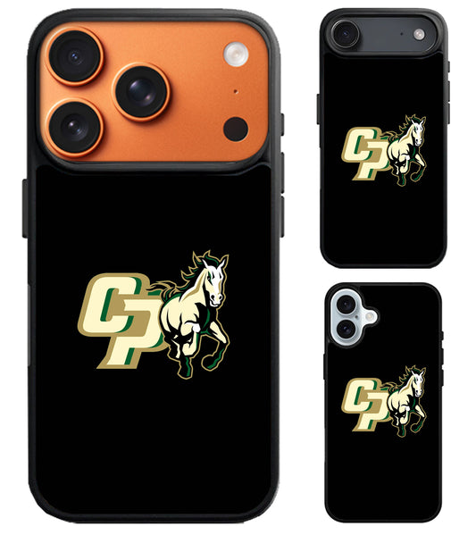 Cal Poly Mustang Black iPhone Air | iPhone 17 | 17 Pro | 17 Pro Max Case