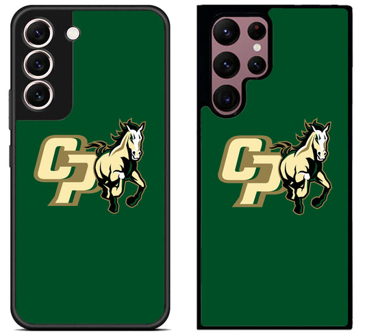 Cal Poly Mustang Logo Samsung Galaxy S22 | S22+ | S22 Ultra Case