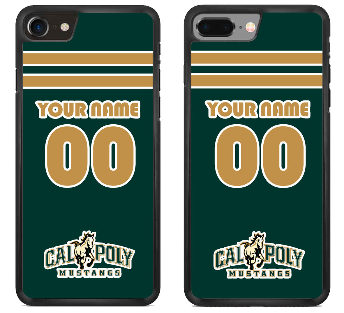 Custom Personalized Cal Poly Mustangs iPhone 8 | 8 Plus Case