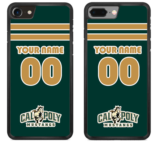Custom Personalized Cal Poly Mustangs iPhone 8 | 8 Plus Case