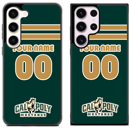 Custom Personalized Cal Poly Mustangs Samsung Galaxy S23 | S23+ | S23 Ultra Case