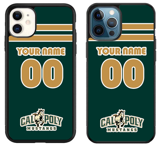 Custom Personalized Cal Poly Mustangs iPhone 11 | 11 Pro | 11 Pro Max Case