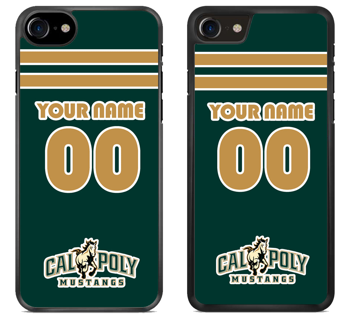 Custom Personalized Cal Poly Mustangs iPhone SE 2020 | iPhone SE 2022 Case